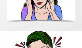 头疼的漫画图,揭秘日常生活中的压力与不适